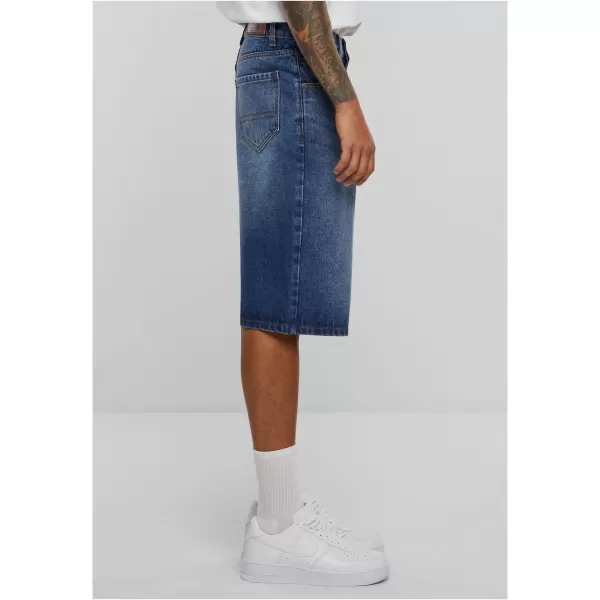  Shorts URBAN CLASSICS TB6639 NEU MID BLUE GEWASCHEN 