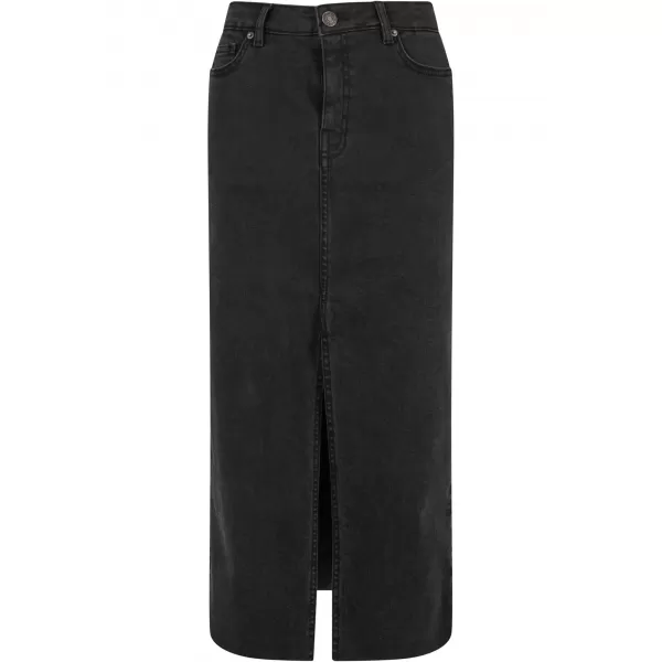  Damenrock URBAN CLASSICS TB7092 SCHWARZ GEWASCHEN 