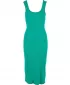 Kleid URBAN CLASSICS TB6190 FARNGRÜN