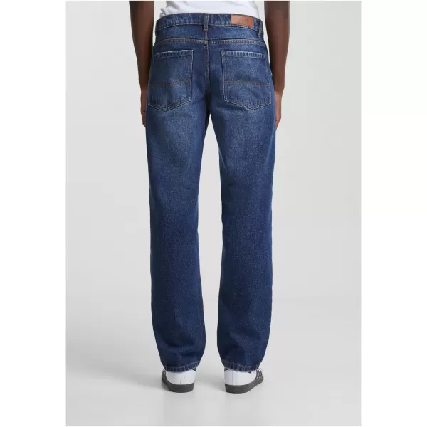  Jeans URBAN CLASSICS TB6396 NEUES DUNKELBLAU GEWASCHEN 
