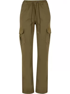 Damenhosen URBAN CLASSICS TB6158 TINI OLIVE