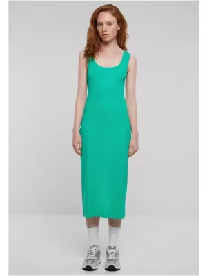 Kleid URBAN CLASSICS TB6190 FARNGRÜN