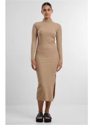 Kleid URBAN CLASSICS TB6933 BEIGE MELANGE