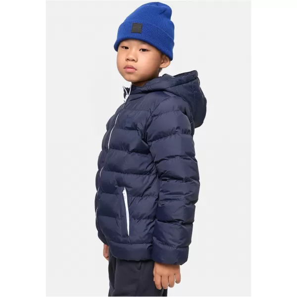  Kinderjacke URBAN CLASSICS UCK863 MARINE/WEIß/MARINE 