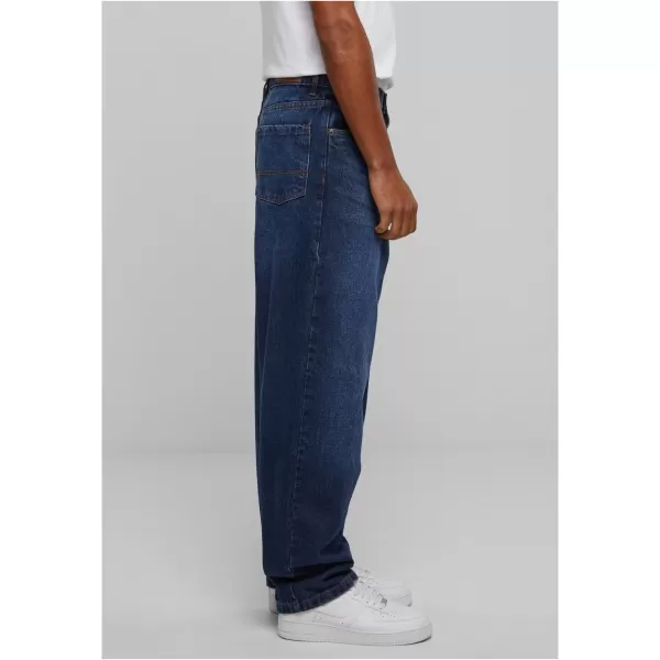  Jeans URBAN CLASSICS TB6398 NEUES DUNKELBLAU GEWASCHEN 