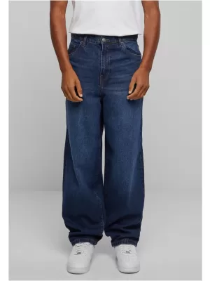 Jeans URBAN CLASSICS TB6398 NEUES DUNKELBLAU GEWASCHEN