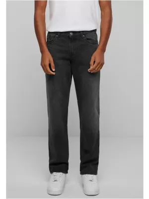 Jeans URBAN CLASSICS TB6396 SCHWARZ GEWASCHEN