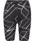 Damenshorts URBAN CLASSICS TB4346A GEOMETRISCHES SCHWARZ/SCHWARZ 2er-Pack