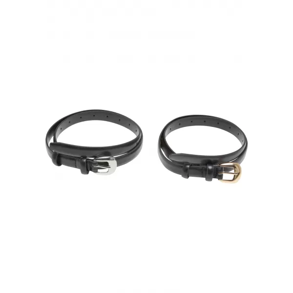  Frauengürtel URBAN CLASSICS TB7208A SCHWARZ/SILBER/SCHWARZ/GOLD 
