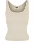 Tanktop URBAN CLASSICS TB6870A WEIßER SAND/SCHWARZ