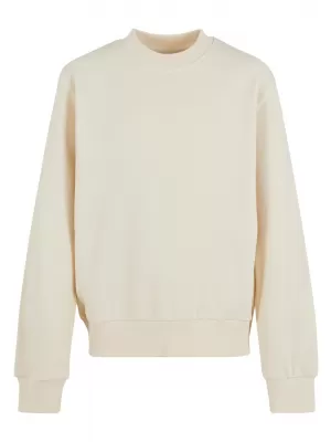 Kinder-Sweatshirt URBAN CLASSICS UCK6663 WEIß/SAND