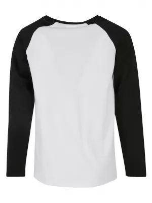 Kinder-T-Shirt URBAN CLASSICS UCK4539 WEIß/SCHWARZ