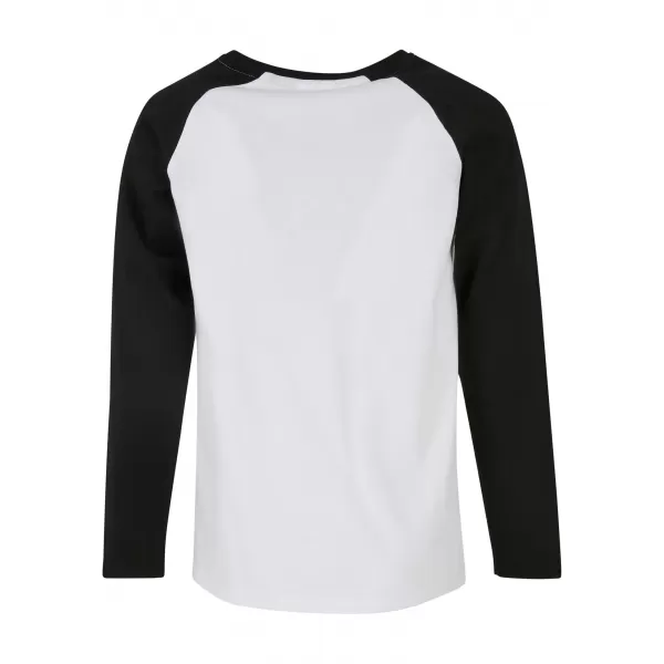  Kinder-T-Shirt URBAN CLASSICS UCK4539 WEIß/SCHWARZ 