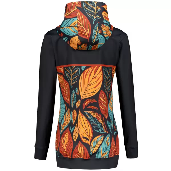  Frauen -Sweatshirt bei Reißverschlussprämie ALTISPORT VOJ/ALW061MI02 ORANGE/BLAU 