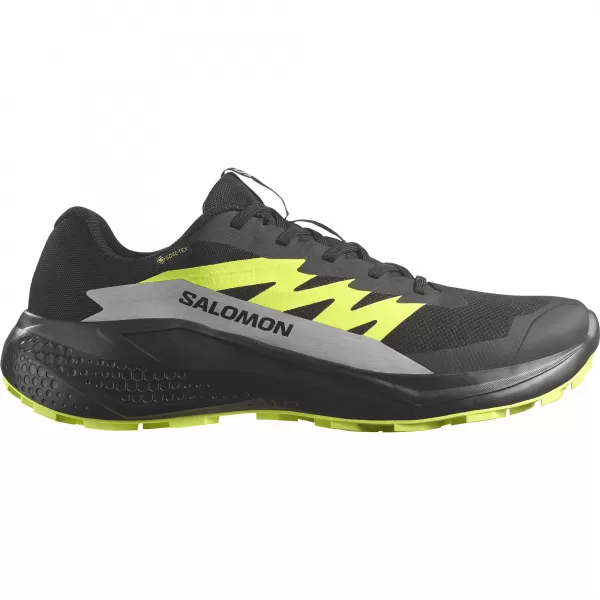 Herrenschuhe SALOMON ALPHAGLIDE GTX L47802000 SCHWARZ/LEGIERUNG/SCHARFGRÜN 