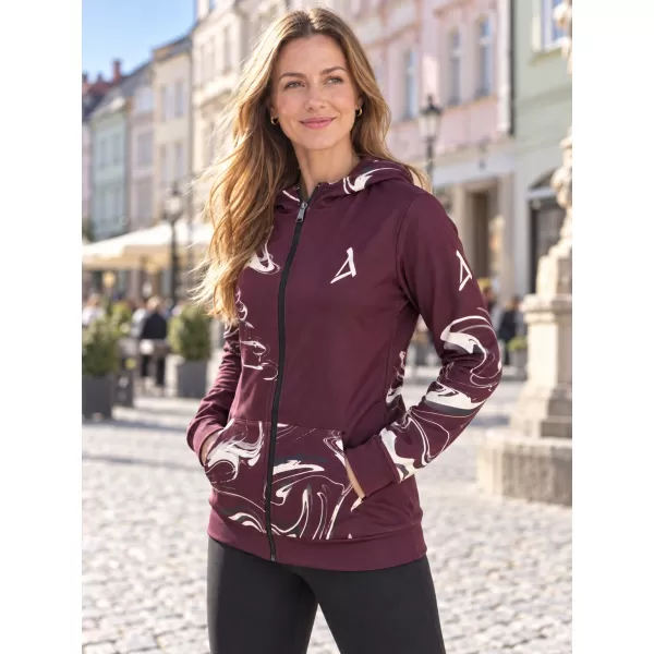  Frauen -Sweatshirt bei Reißverschlussprämie ALTISPORT VOJ/ALW064MI02 ERZ 
