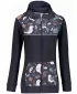 Frauen -Sweatshirt bei Reißverschlussprämie ALTISPORT VOJ/ALW062MI02 SCHWARZ