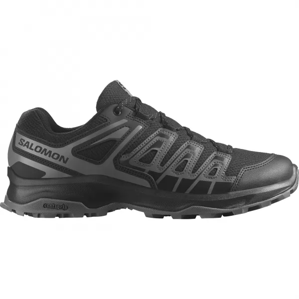  Herrenschuhe SALOMON EXTEGRA L47800500 SCHWARZ/ASPHALT/ZINN 