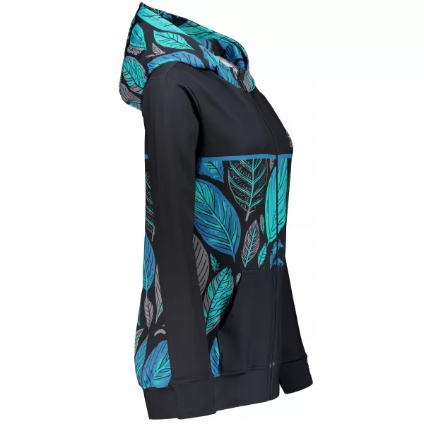  Frauen -Sweatshirt bei Reißverschlussprämie ALTISPORT VOJ/ALW061MI02 BLAU 
