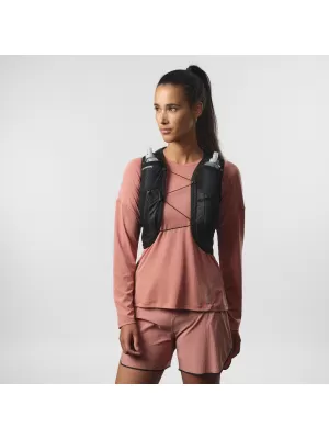 Damenrucksack SALOMON ACTIVE SKIN 12 WOMEN SET LC2178600 SCHWARZ/METALL