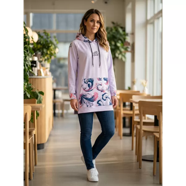  Funktionaler Sweatshirt -Prämie von Frauen ALTISPORT VOJ/ALW065MI03 LILA 