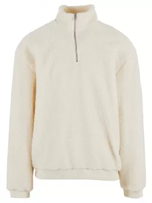 Herren-Sweatshirt URBAN CLASSICS TB7266 WEIß/SAND