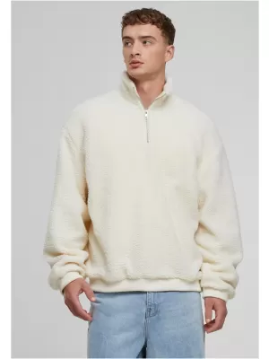 Herren-Sweatshirt URBAN CLASSICS TB7266 WEIß/SAND