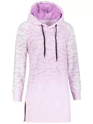 Funktionaler Sweatshirt -Prämie von Frauen ALTISPORT VOJ/ALW067MI03 BABY PINK