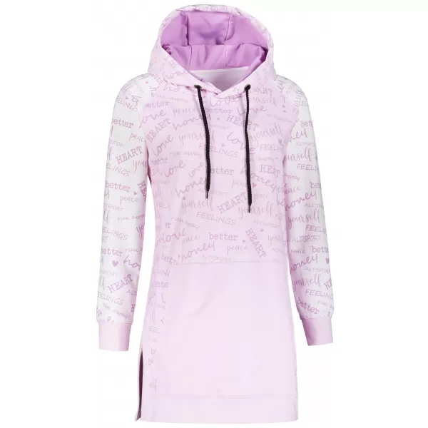  Funktionaler Sweatshirt -Prämie von Frauen ALTISPORT VOJ/ALW067MI03 BABY PINK 