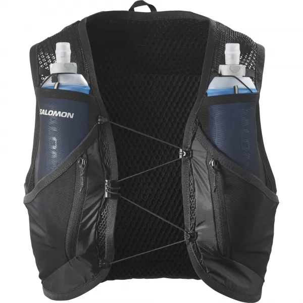  Herrenrucksack SALOMON ACTIVE SKIN 12 SET LC2177400 SCHWARZ/METALL 