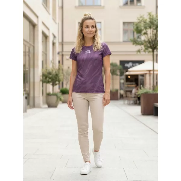  Frauenfunktional T -Shirt Premium ALTISPORT VOJ/ALW072TR01 LILA 