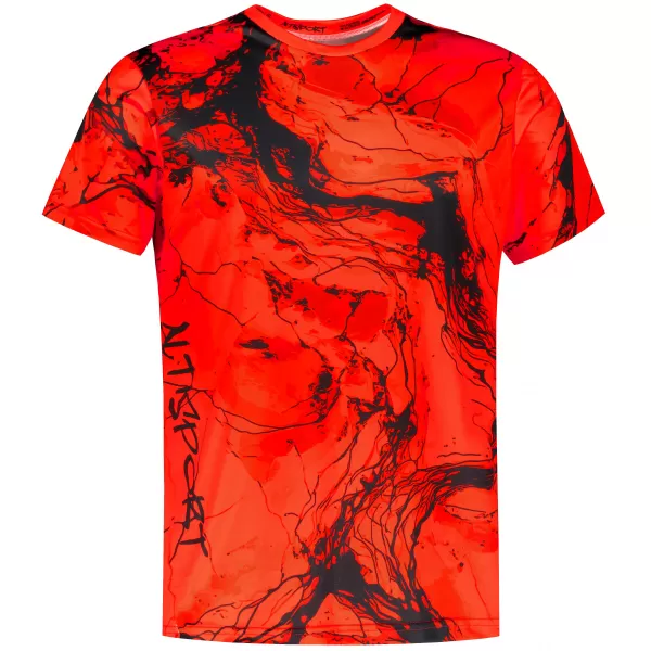  Männer funktionaler T -Shirt Premium ALTISPORT VOJ/ALM071TR01 ROT 