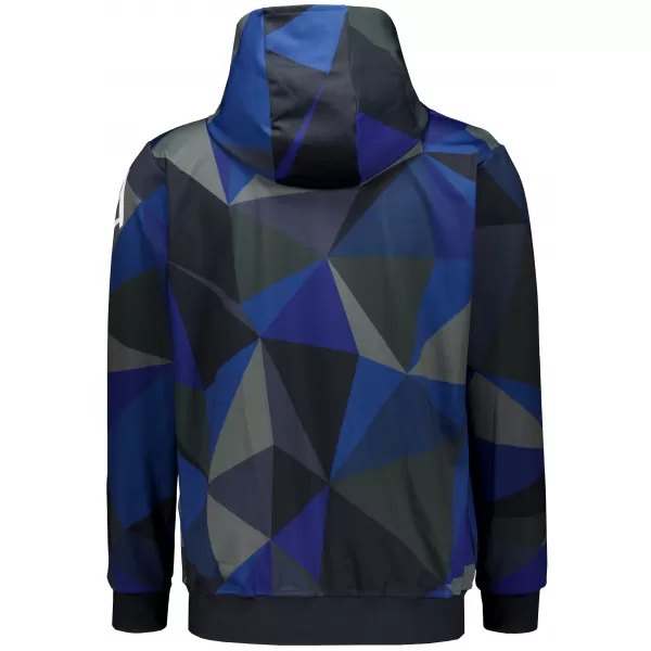  Herren -Sweatshirt auf Reißverschlussprämie ALTISPORT VOJ/ALM007MI02 DUNKELBLAU 