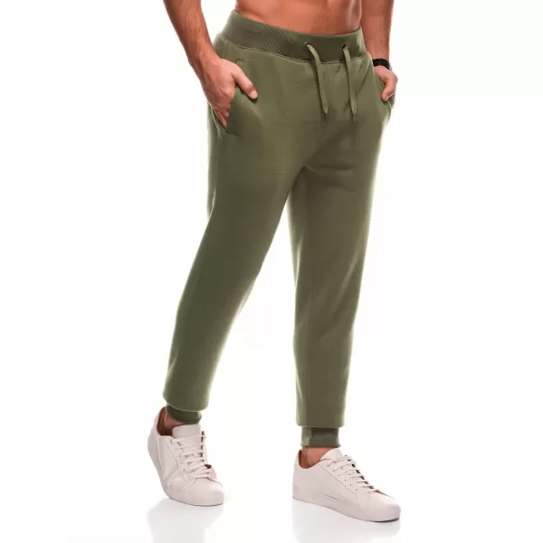  Herren -Traursanzüge EDOTI EM-PABS-0108 DUNKLER OLIVENGRÜN 