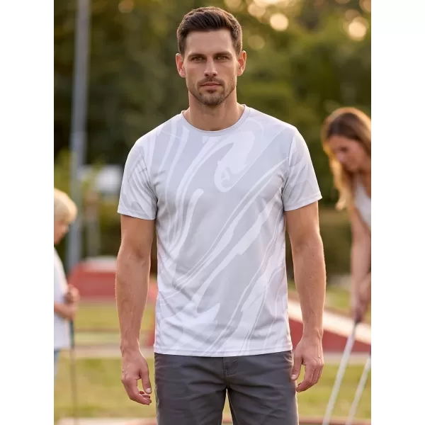  Männer funktionaler T -Shirt Premium ALTISPORT VOJ/ALM072TR01 GRAU 