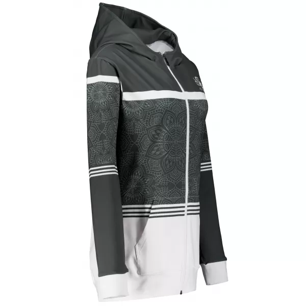  Frauen -Sweatshirt bei Reißverschlussprämie ALTISPORT VOJ/ALW023MI02 GRAU 