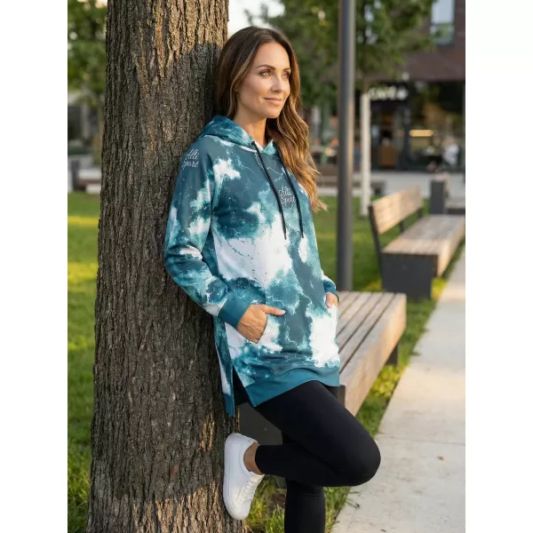  Funktionaler Sweatshirt -Prämie von Frauen ALTISPORT VOJ/ALW066MI03 GRÜN -BLUE 