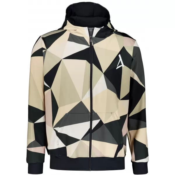  Herren -Sweatshirt auf Reißverschlussprämie ALTISPORT VOJ/ALM007MI02 BRAUN 