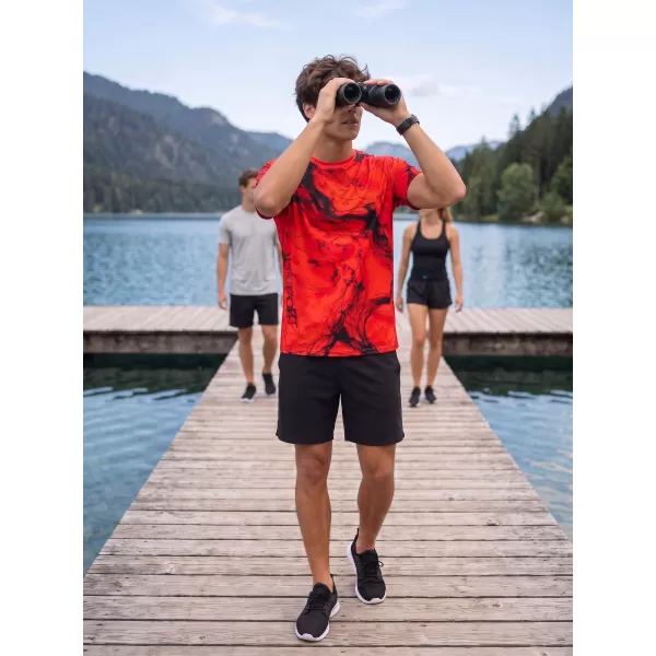  Männer funktionaler T -Shirt Premium ALTISPORT VOJ/ALM071TR01 ROT 