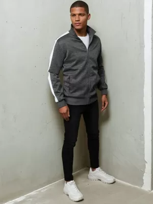 Herren Sweatshirt DSTREET BX5563 DUNKELGRAU