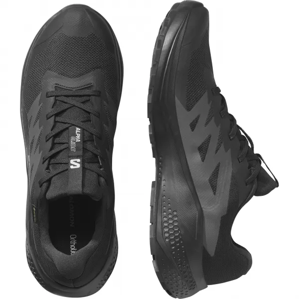  Herrenschuhe SALOMON ALPHAGLIDE GTX L47802100 SCHWARZ/ASPHALT/SCHWARZ 