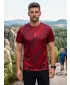 Männer funktionaler T -Shirt Premium ALTISPORT VOJ/ALM072TR01 WEINROT