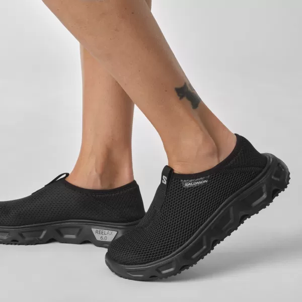  Damenschuhe SALOMON REELAX MOC 6.0 W L47111800 SCHWARZ/SCHWARZ/LEGIERUNG 