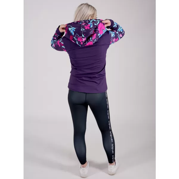  Frauen -Sweatshirt bei Reißverschlussprämie ALTISPORT VOJ/ALW063MI02 FUCHSIE 