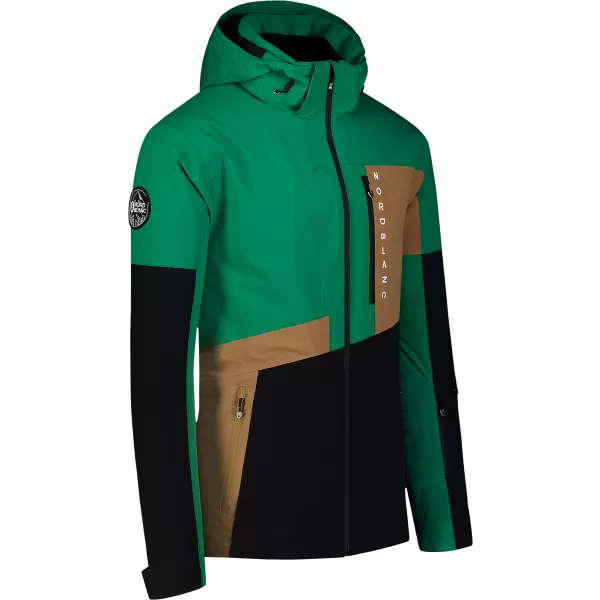  Herren-Skijacke NORDBLANC SLED NBWJM8123 GRÜN 