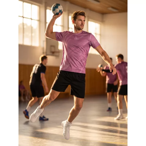  Männer funktionaler T -Shirt Premium ALTISPORT VOJ/ALM072TR01 LILA 
