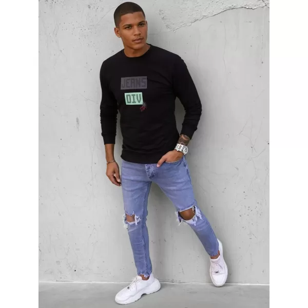  Herren -Sweatshirt DSTREET BX5376 SCHWARZ 