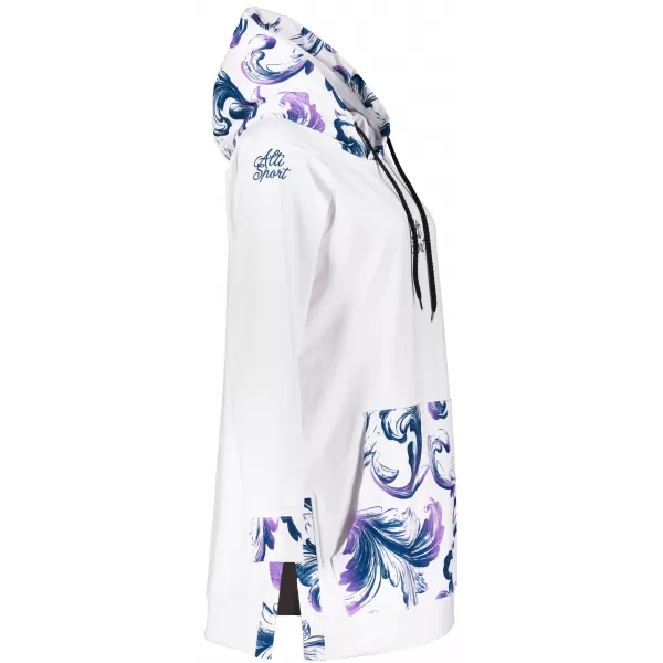  Funktionaler Sweatshirt -Prämie von Frauen ALTISPORT VOJ/ALW065MI03 WEIß/LILA 