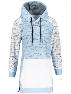 Funktionaler Sweatshirt -Prämie von Frauen ALTISPORT VOJ/ALW067MI03 BABYBLAU