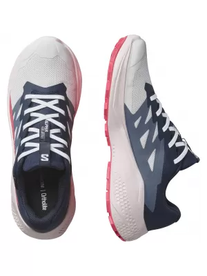 Damenschuhe SALOMON ALPHAGLIDE GTX W L47802300 MONDGESTEIN/BLAUE NÄCHTE/ROUGEROT